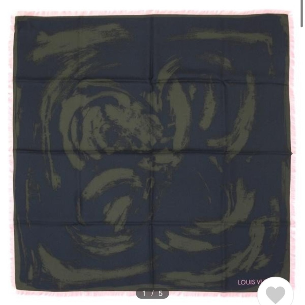 LV classic scarf